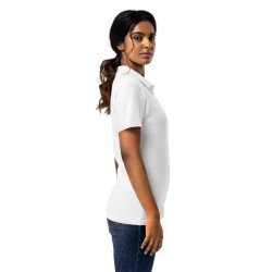 Polo Femme Brodé Cœur Grimace - Souleu & Baieta - Nice