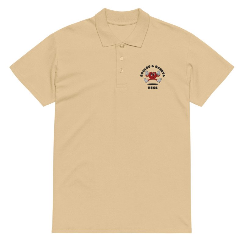 Polo logo brodé cœur chambreur Souleu & Baieta
