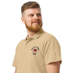 Polo logo brodé cœur chambreur Souleu & Baieta