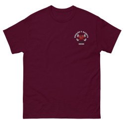 T-shirt Brodé Cœur Chambrage - Souleu & Baieta