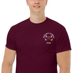 T-shirt Brodé Coeur Chambrage - Souleu & Baieta