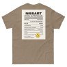 T-shirt "Profil Nutritionnel du Niçois" – Broderie Souleu & Baieta
