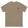 T-shirt "Profil Nutritionnel du Niçois" – Broderie Souleu & Baieta