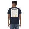 T-shirt Profil Nutritionnel du Niçois | Marque Niçoise | Souleu & Baieta