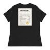 T-shirt Femme "Profil du Niçois" Broderie Souleu & Baieta