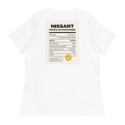 T-shirt Femme "Profil du Niçois" Broderie Souleu & Baieta