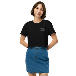 Crop Top Femme Profil du Niçois | Marque Niçoise | Souleu & Baieta