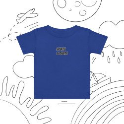 T-shirt Bébé "Profil du Niçois" – Broderie Souleu & Baieta