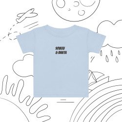 T-shirt Bébé "Profil du Niçois" – Broderie Souleu & Baieta