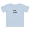 T-shirt Bébé "Profil du Niçois" – Broderie Souleu & Baieta