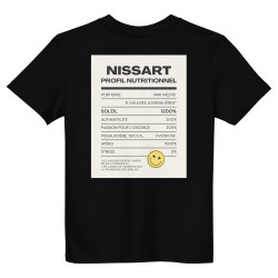 T-shirt Enfant Profil du Niçois | Vêtement Enfant Nice | Souleu & Baieta