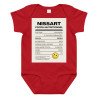 Body en jersey bébé Profil nutritionnel du Niçois - Souleu & Baieta