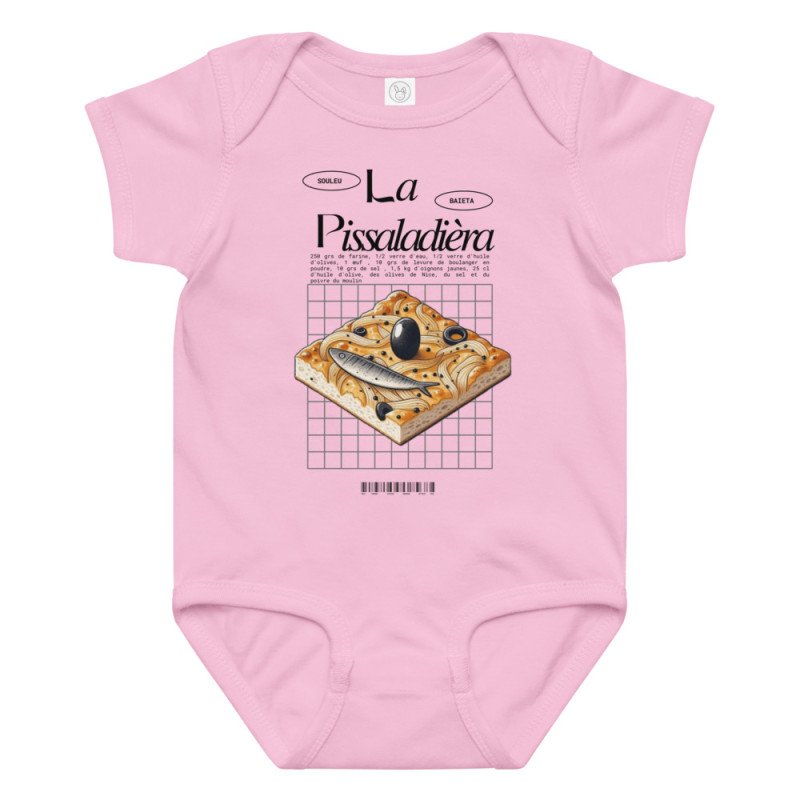 Body Bébé "La Pissaladièra" – Souleu & Baieta Body Bébé "La Pissaladièra" – Souleu & Baieta