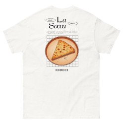 T-shirt "La Socca " – Tradition Niçoise Broderie Souleu & Baieta