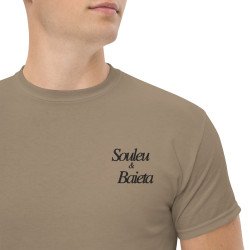 T-shirt "La Socca " – Tradition Niçoise Broderie Souleu & Baieta