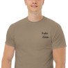 T-shirt "La Socca " – Tradition Niçoise Broderie Souleu & Baieta