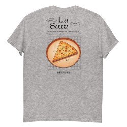 T-shirt "La Socca " – Tradition Niçoise Broderie Souleu & Baieta