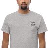 T-shirt "La Socca " – Tradition Niçoise Broderie Souleu & Baieta