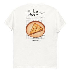 T-shirt "La Socca " – Tradition Niçoise Broderie Souleu & Baieta