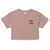 Crop Top "Socca" – Tradition Niçoise par Souleu & Baieta