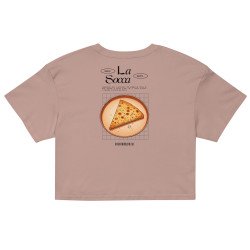 Crop Top "Socca" – Tradition Niçoise par Souleu & Baieta