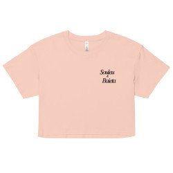 Crop Top "Socca" – Tradition Niçoise par Souleu & Baieta