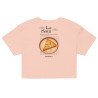 Crop Top "Socca" – Tradition Niçoise par Souleu & Baieta