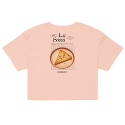 Crop Top "Socca" – Tradition Niçoise par Souleu & Baieta
