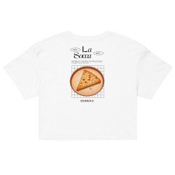 Crop Top "Socca" – Tradition Niçoise par Souleu & Baieta