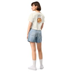 Crop Top "Socca" – Tradition Niçoise par Souleu & Baieta