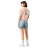 Crop Top "Merda de Can" – Saveur Niçoise Broderie Souleu & Baieta