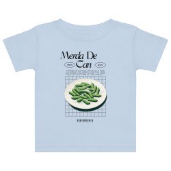 T-shirt bébé "Merda de Can" – Saveur Niçoise par Souleu & Baieta