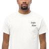 T-shirt Lou Pan Bagnat – Trésor de la Méditerranée avec broderie Souleu & Baieta