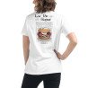 T-shirt femme Lou Pan Bagnat – Trésor de la Méditerranée avec broderie "Souleu & Baieta"