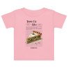 T-shirt Bébé "Tourta de Blea" Une douceur niçoise par Souleu & Baieta