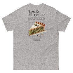 T-shirt Tourta de Blea – Une douceur niçoise avec broderie "Souleu & Baieta"