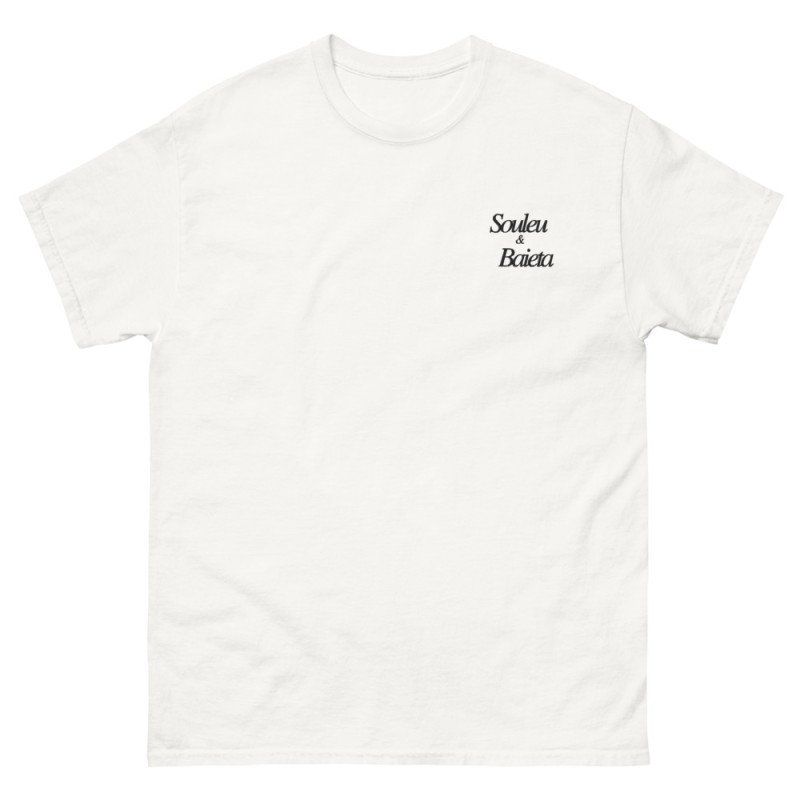T-shirt Tourta de Blea – Une douceur niçoise avec broderie "Souleu & Baieta" T-shirt Tourta de Blea – Une douceur niçoise avec broderie "Souleu & Baieta"