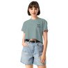 Crop top Tourta de Blea – Une douceur niçoise avec broderie "Souleu & Baieta"