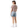 Crop top Tourta de Blea – Une douceur niçoise avec broderie "Souleu & Baieta"