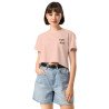 Crop top Tourta de Blea – Une douceur niçoise avec broderie "Souleu & Baieta"
