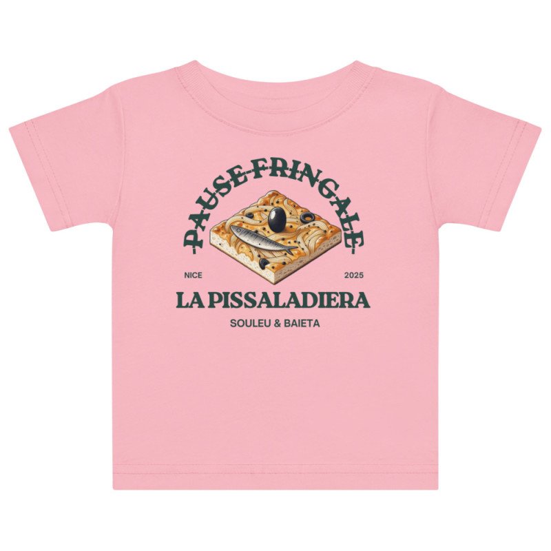 T-shirt Bébé "La Pissaladièra - Pause Fringale"