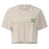 Crop top "La Pissaladièra - Pause Fringale" avec broderie Souleu & Baieta