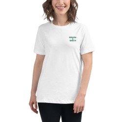 T-shirt Femme "La Pissaladièra - Pause Fringale" avec broderie Souleu & Baieta