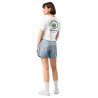 Crop top "Merda de Can – Pause Fringale" avec broderie "Souleu & Baieta"