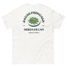 T-shirt "Merda de Can – Pause Fringale" avec broderie "Souleu & Baieta"