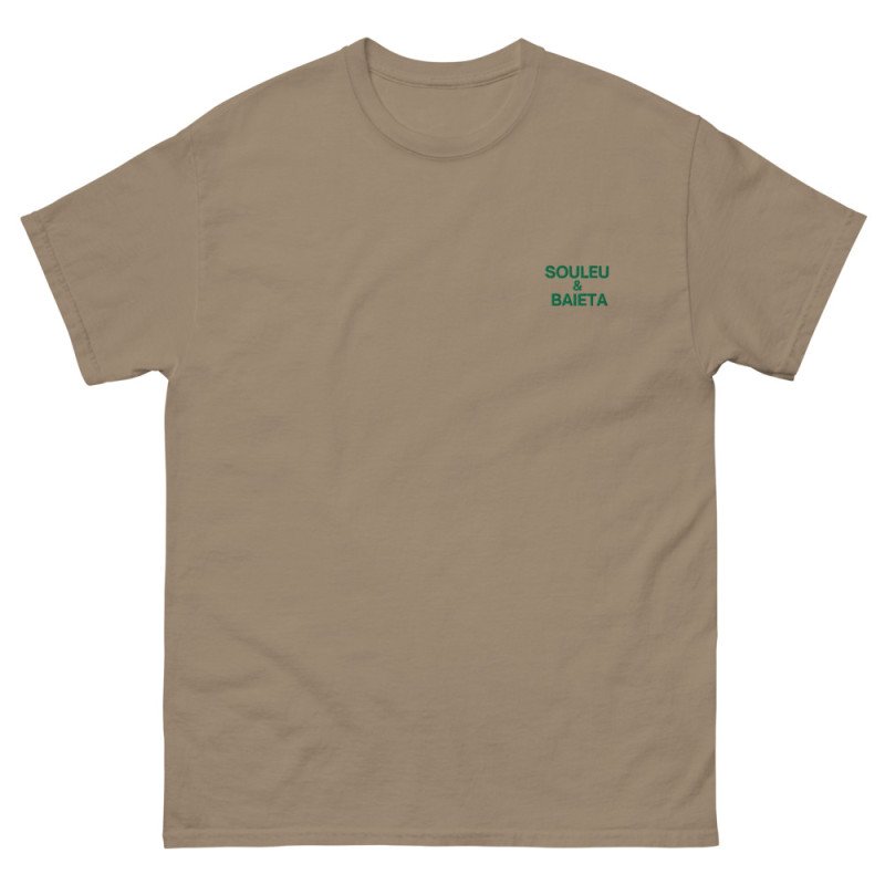 T-shirt “Pan Bagnat – Pause Fringale” | Style bistrot avec Broderie “Souleu & Baieta” T-shirt “Pan Bagnat – Pause Fringale” | Style bistrot avec Broderie “Souleu & Baieta”