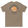 T-shirt "La Socca – Pause Fringale" avec broderie Souleu & Baieta