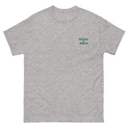 T-shirt "La Socca – Pause Fringale" avec broderie Souleu & Baieta