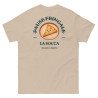 T-shirt "La Socca – Pause Fringale" avec broderie Souleu & Baieta