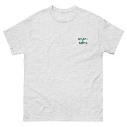 T-shirt "La Socca – Pause Fringale" avec broderie Souleu & Baieta